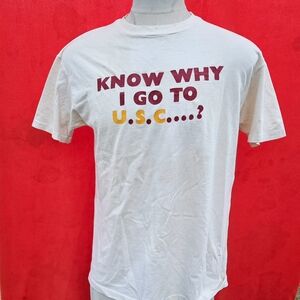 Vintage USC Trojans Mens XL T-Shirt Single Stitch College